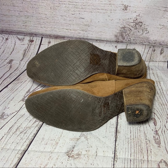 Dolce Vita Slip On Mules Western Suede Bootie 11 - Picture 11 of 11